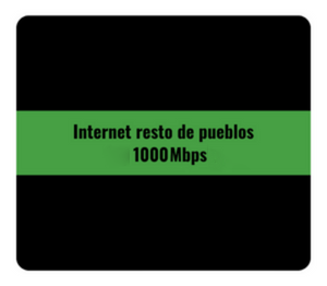 Internet resto de pueblos 1000/600mbps MolTelecom