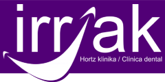 Logo Irriak Hortz Klinika Clínica Dental header