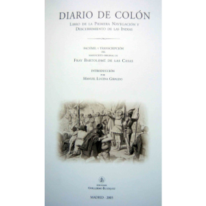 DIARIO DE COLÓN. Libro de la Primera Navegación y Descubrimiento de las Indias_Foto3_Portadilla